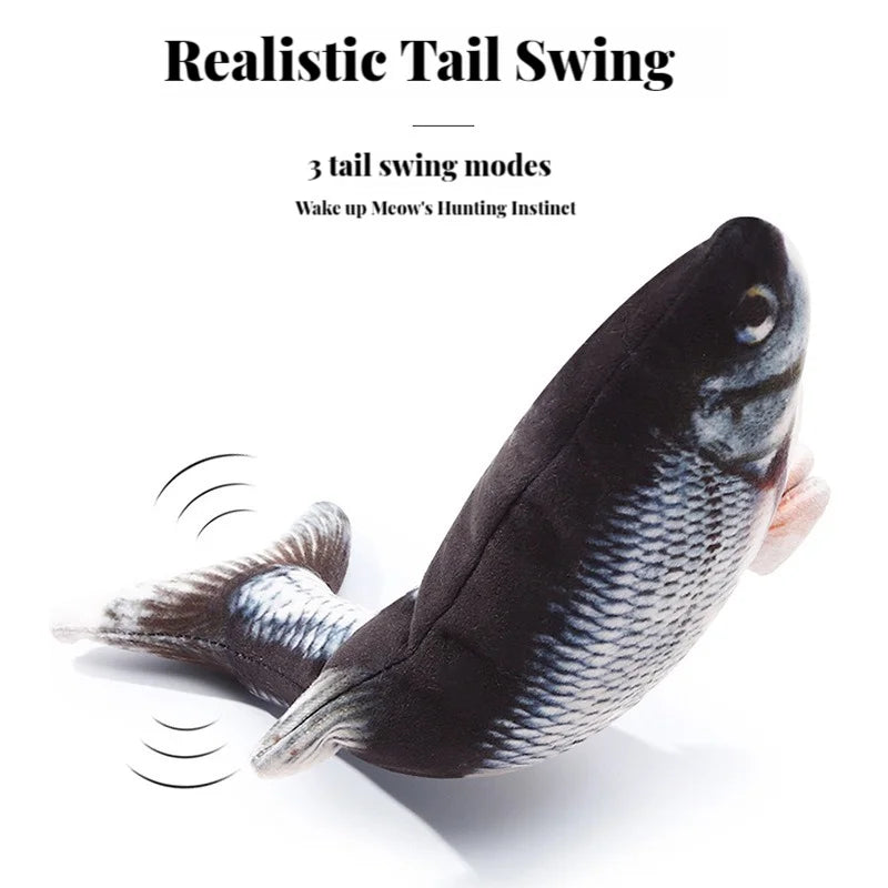 Realistic swinging tail