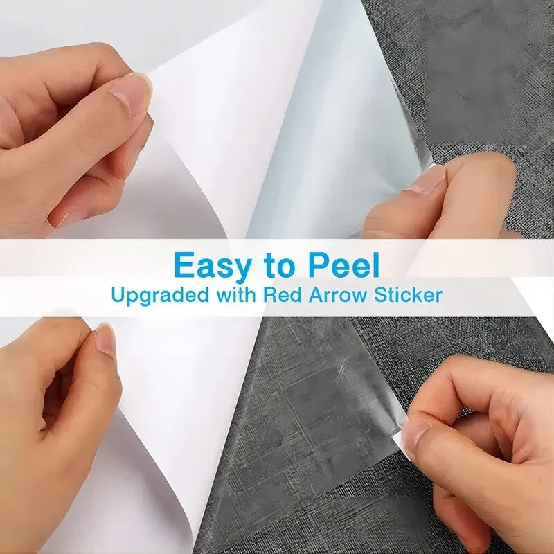 Peeling the backing off a scratch guard sheet