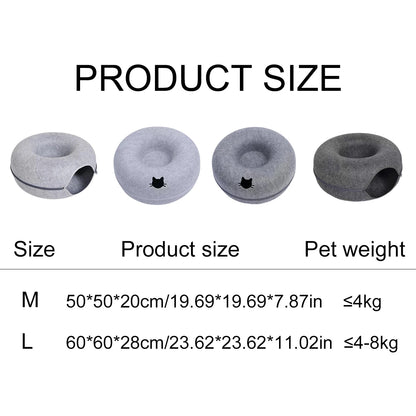 Size chart for Medium and Large