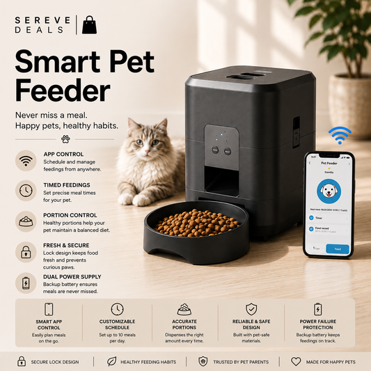 SEREVE Smart Pet Feeder