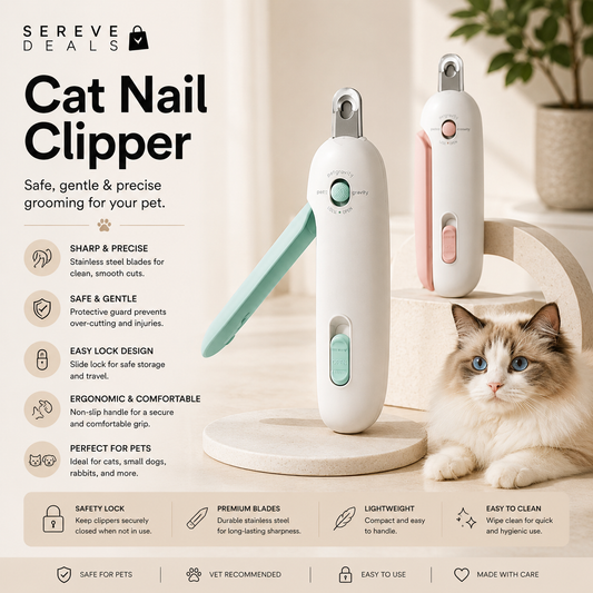 SEREVE Cat Nail Clipper
