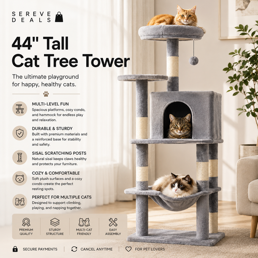 SEREVE Cat Tree Tower
