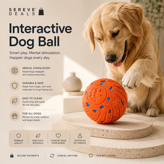 SEREVE Interactive Dog Ball